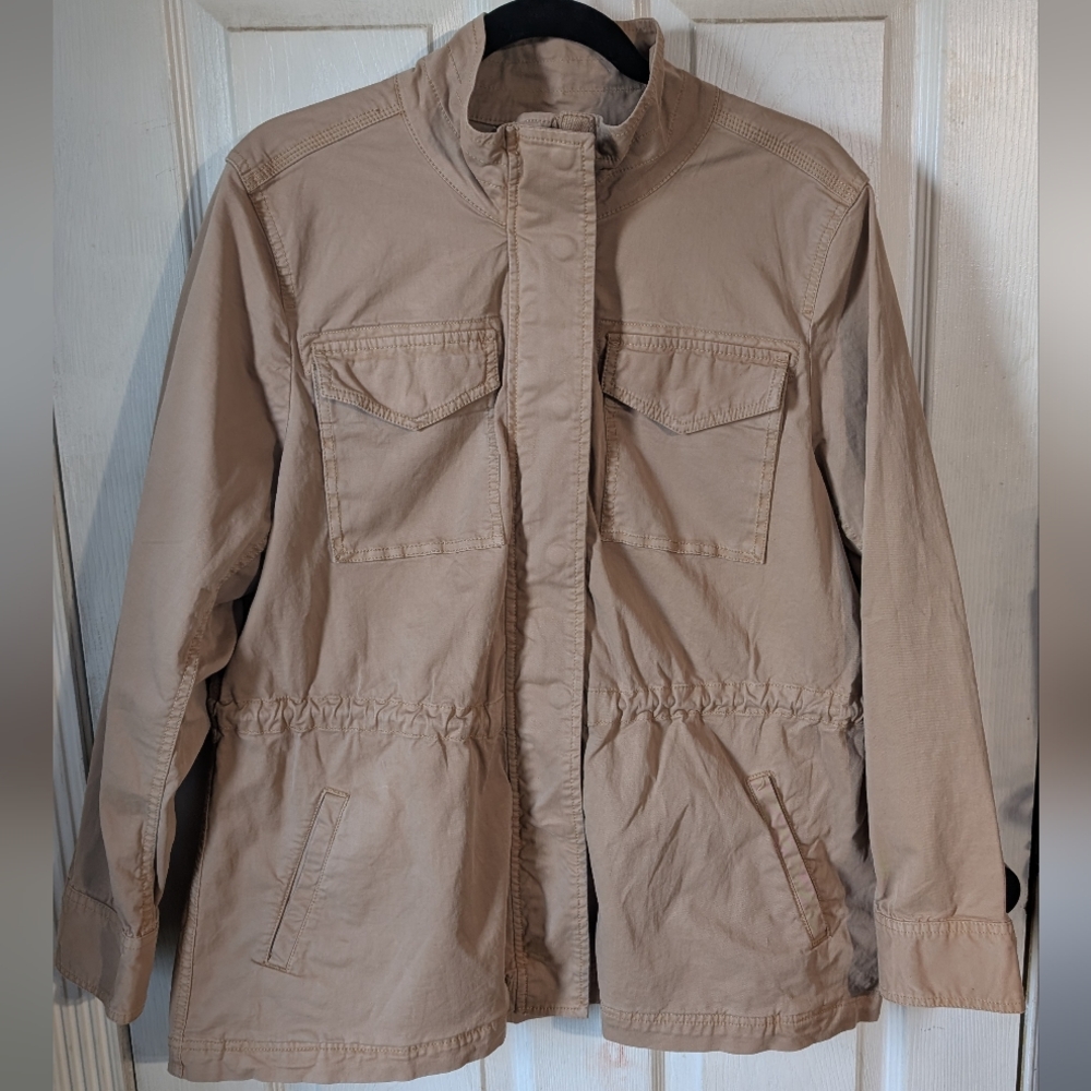 Women's Style&Co Utilty‎ Tan Jacket 0151